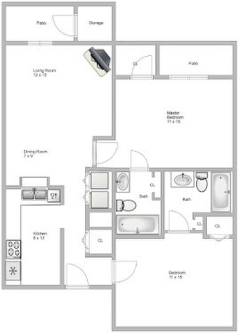 3 Gannon Lane 0211, Dallas, TX 75237 — photo 2