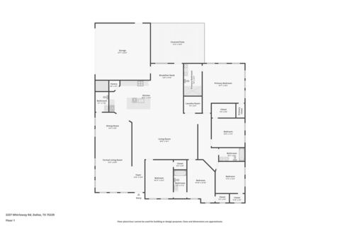 3337 Whirlaway Road, Dallas