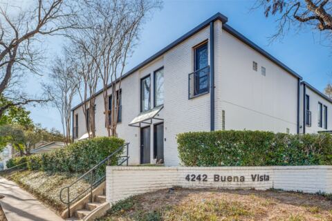 4242 Buena Vista Street 10, Dallas
